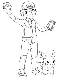 Ash Ketchum och Pikachu