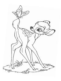 Bambi och Fjäril