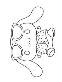 Cinnamoroll med glasögon