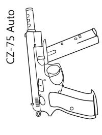CZ 75 pistol