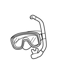 Mask och snorkel