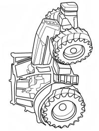 Stor traktor