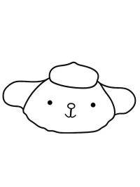 Pompompurin huvud