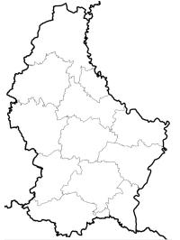 Karta Luxemburg