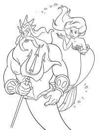 Kung Triton och Ariel