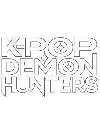 KPop Demon Hunters logga