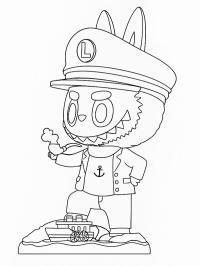 Labubu som kapten