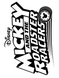 Logga Mickey and the roadstar racers