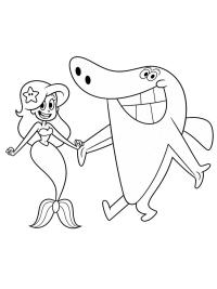 Marina och Sharko