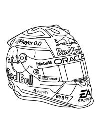 Max Verstappens hjälm