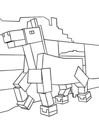 Minecraft häst