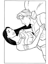 Pocahontas och John Smith