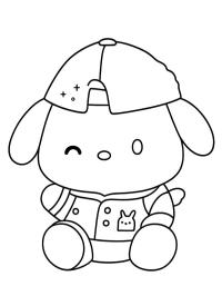 Pochacco med keps