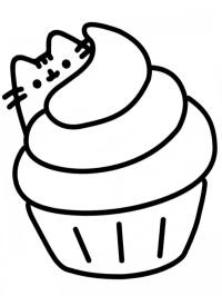 Pusheen muffins