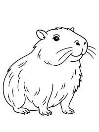 Realistisk capybara