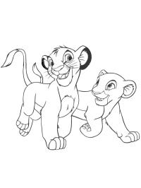 Simba och Nala