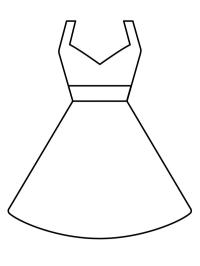 Enkel klänning