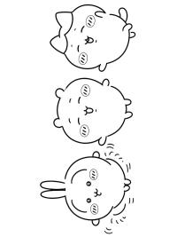 Usagi, Chiikawa och Hachiware