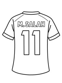 Fotbollströja Mohamed Salah
