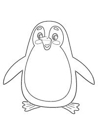 Glad pingvin
