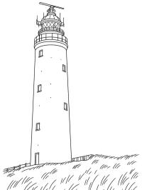 Fyr på Texel