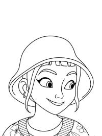 Zoey med hatt (KPop Demon Hunters)