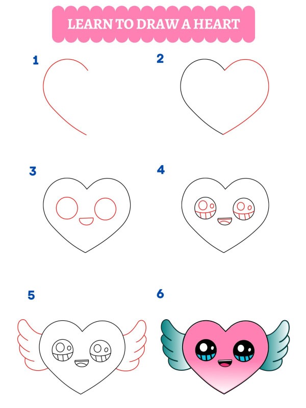 Hur man ritar ett hjärta