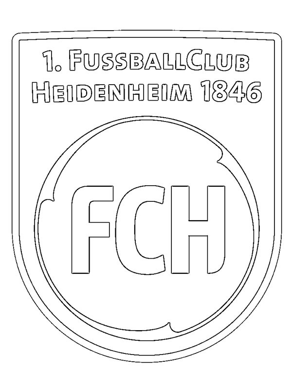 1. FC Heidenheim 1846 Målarbild 1. FC Heidenheim 1846 Målarbild