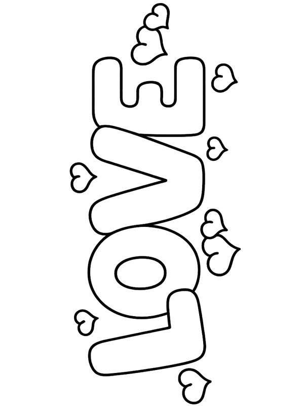 Love Målarbild Love Målarbild