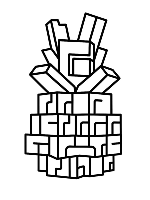 Ananas (Grow a garden) Målarbild Ananas (Grow a garden) Målarbild