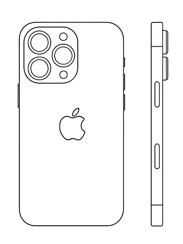 Apple iPhone 17 Målarbild Apple iPhone 17 Målarbild