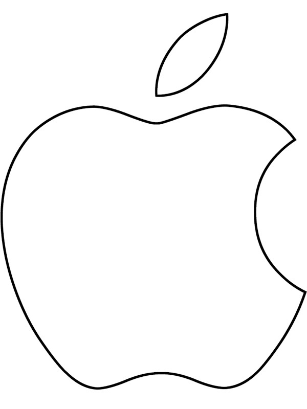 Apple logga Målarbild
