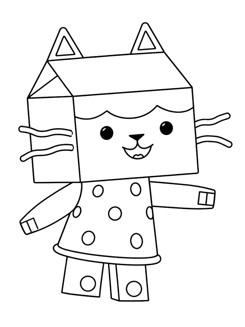 Lillboxen (Gabbys docksk&aring;p) Målarbild