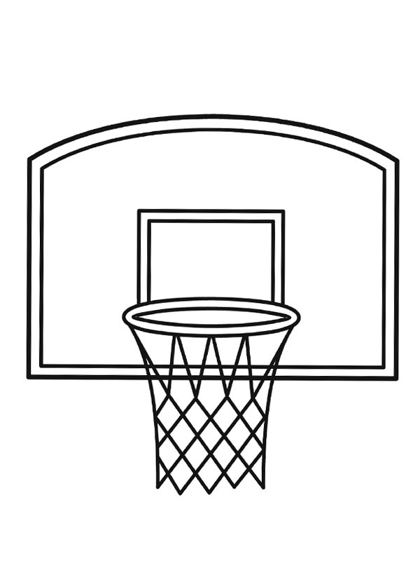 Basketkorg Målarbild Basketkorg Målarbild