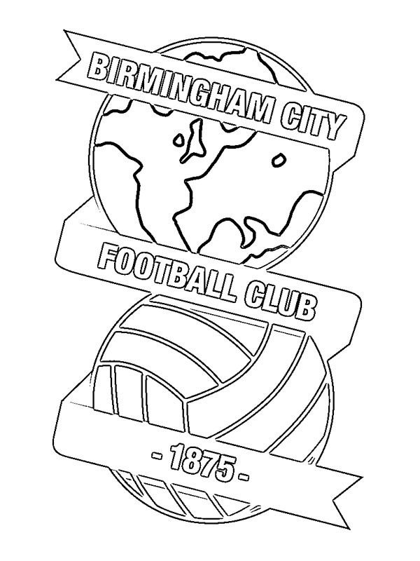 Birmingham City FC Målarbild