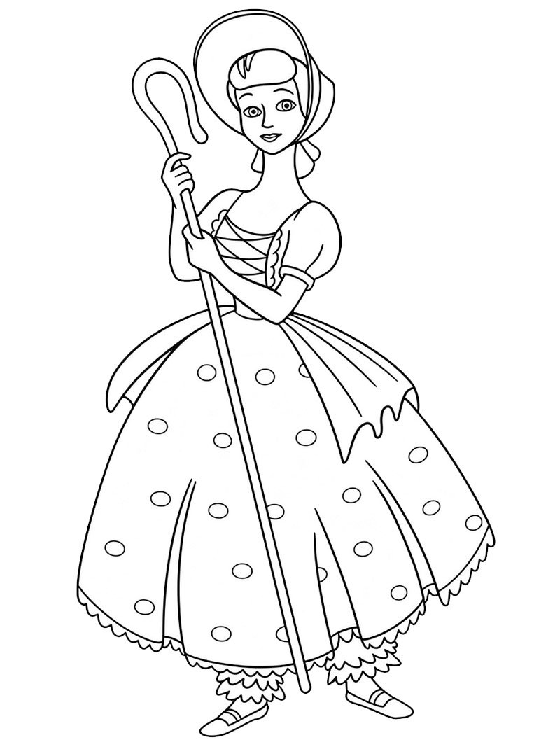 Bo Peep (Toy Story) Målarbild Bo Peep (Toy Story) Målarbild
