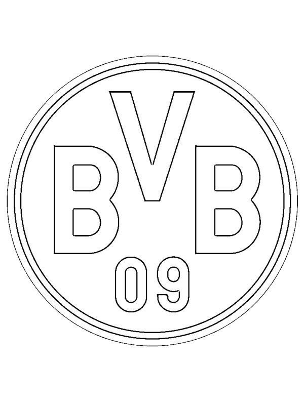 Borussia Dortmund Målarbild