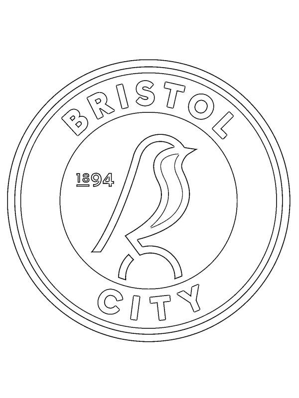 Bristol City FC Målarbild