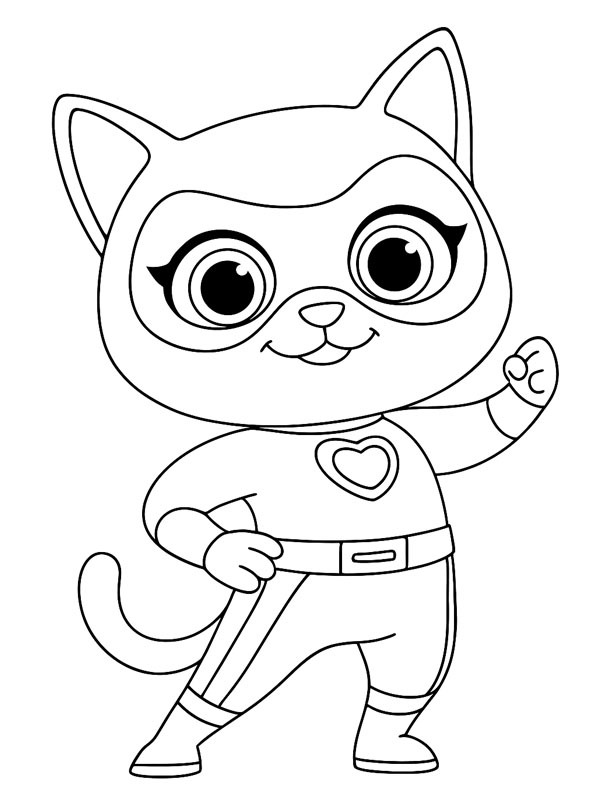 Buddy Superkattungar Målarbild Buddy Superkattungar Målarbild
