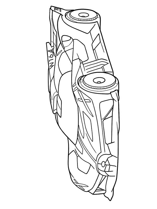 Bugatti Bolide Målarbild