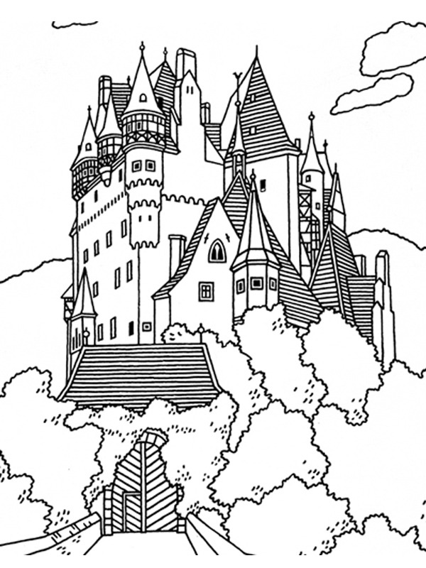 Eltz Slott Målarbild