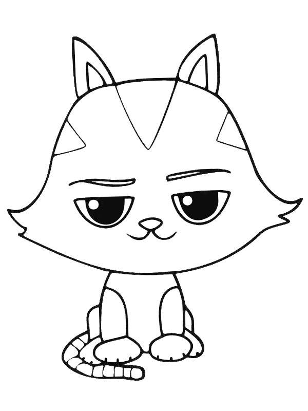 CatRat (Gabbys dockskåp) Målarbild CatRat (Gabbys dockskåp) Målarbild