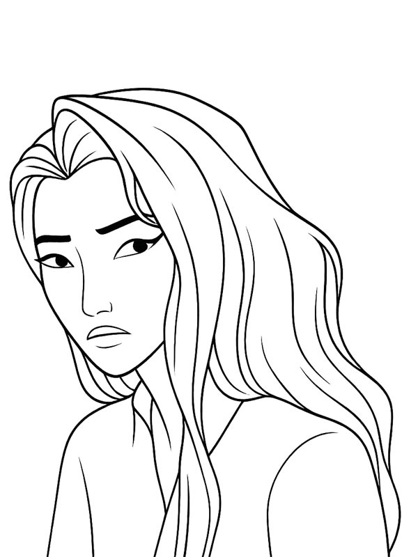 Celine (KPop Demon Hunters) Målarbild Celine (KPop Demon Hunters) Målarbild