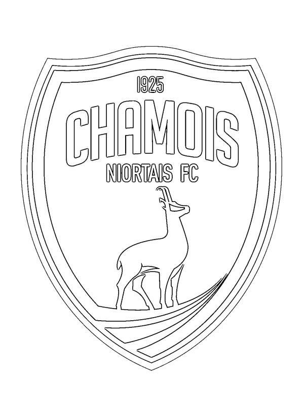 Chamois Niortais FC Målarbild