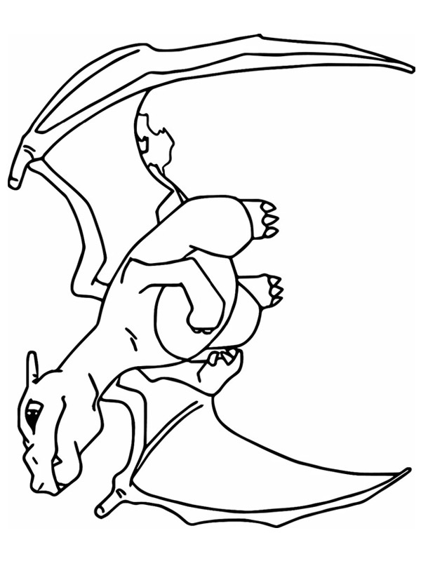 Charizard Målarbild Charizard Målarbild