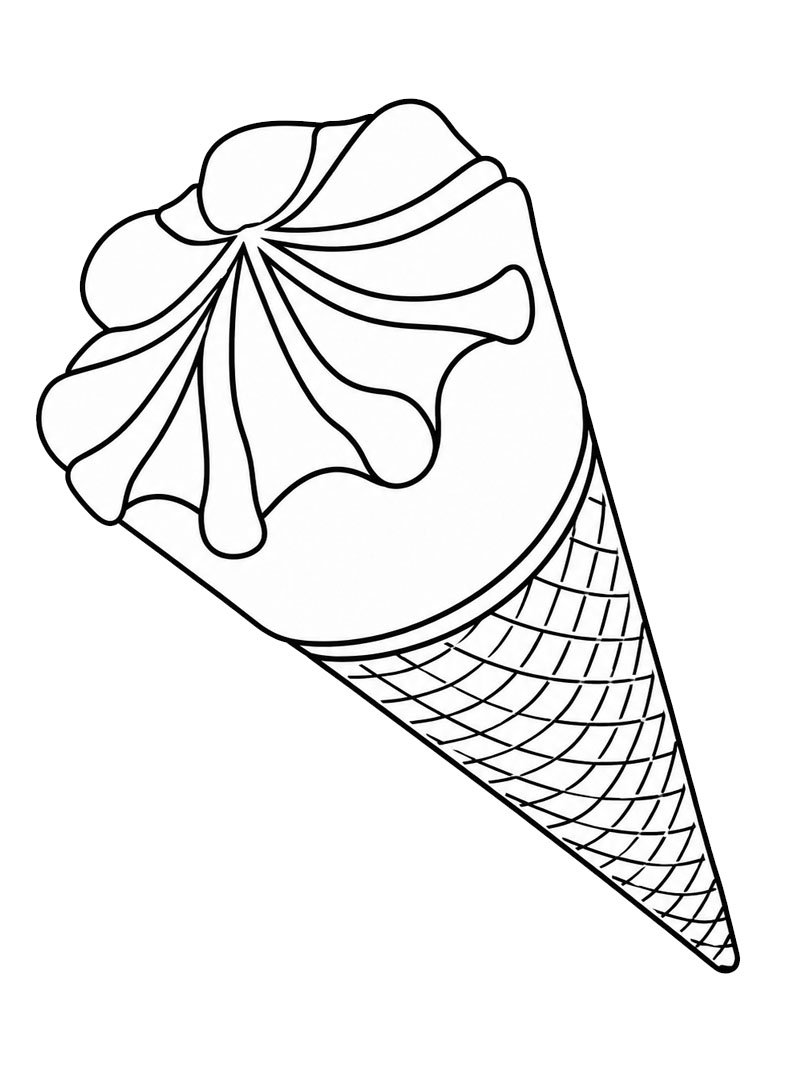 Cornetto-glass Målarbild