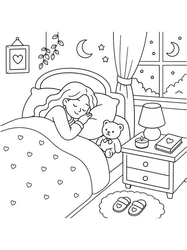 Cozy s&ouml;mn Målarbild