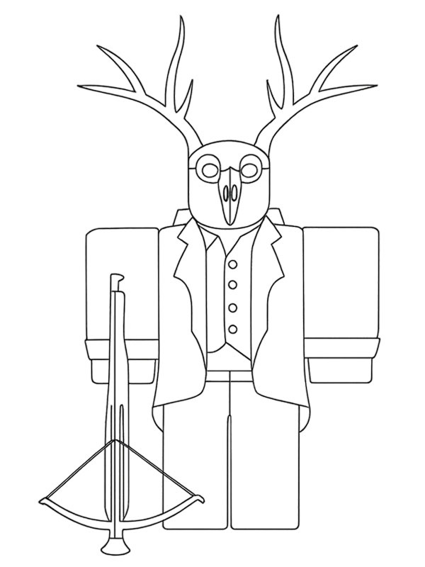 Cultist (99 Nights in the Forest) Målarbild Cultist (99 Nights in the Forest) Målarbild