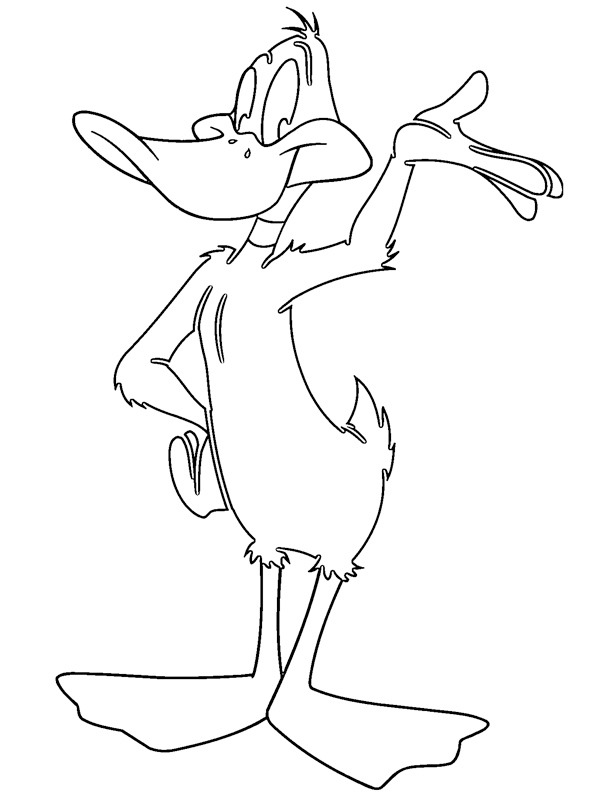 Daffy Anka Målarbild Daffy Anka Målarbild