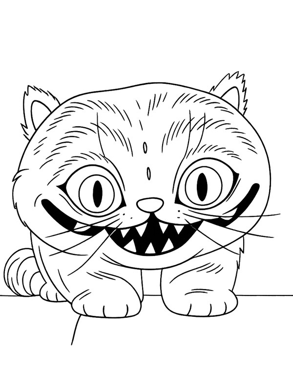 Derpy Tiger KPop Demon Hunters Målarbild Derpy Tiger KPop Demon Hunters Målarbild